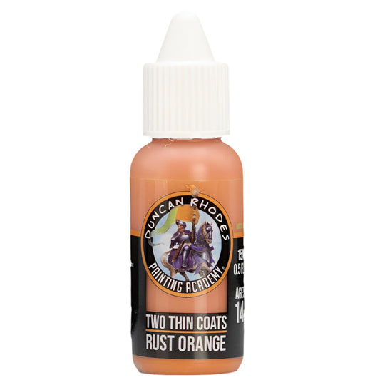 Duncan Rhodes Two Thin Coats - Rust Orange (Shadow)