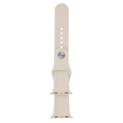 For Apple Watch Series 10 42mm / 9&8&7 41mm / SE 3&SE 2&6&SE&5&4 40mm / 3&2&1 38mm 3 in 1 Rubber Watch Band with Pin Buckle, For Apple Watch Series 9&8&7 41mm / SE 3&SE 2&6&SE&5&4 40mm