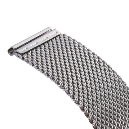 For Apple Watch 38mm Milanese Classic Buckle Stainless Steel Watch Band , Only Used in Conjunction with Connectors ( S-AW-3291 ), S-AW-3322, S-AW-3322B