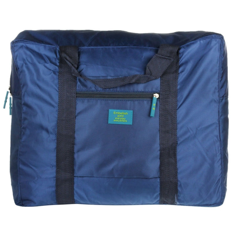 Embellish Multi-functional Portable Waterproof  Large Capacity Nylon Foldable Pouch Storage Bag for Travel, Size: 44cm x 35cm x 19cm