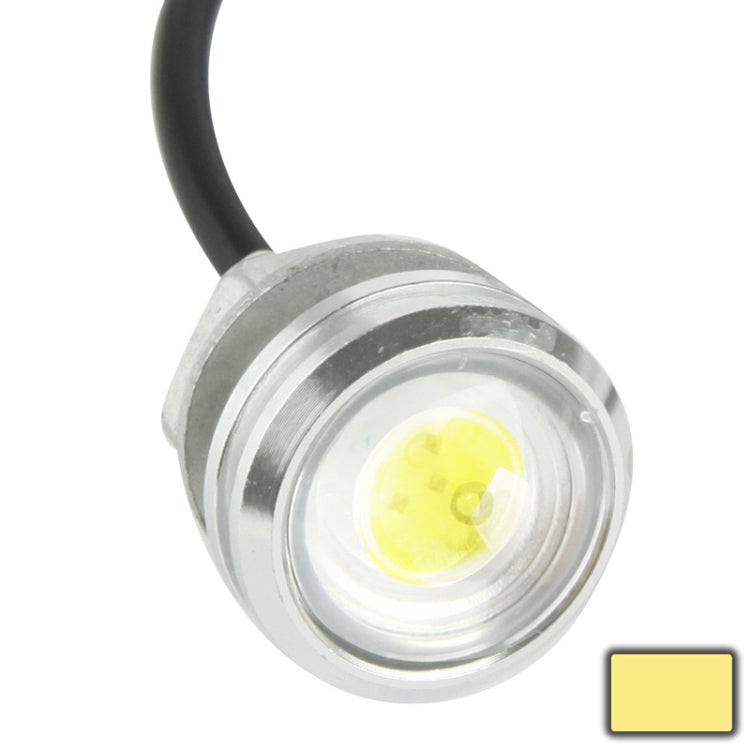3W Waterproof Eagle Eye Light LED Light for Vehicles, Cable Length: 60cm, Warm White, 蓝光, Red