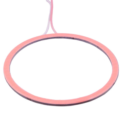 80mm 5W 180LM Angel Eyes Circles Car Headlight COB LED Lights for Vehicles, DC 12-24V, 80mm Pink Light, 80mm Green Light