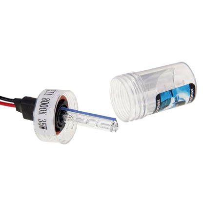 DC12V 35W H11 HID Xenon Light Single Beam Super Vision Waterproof Head Lamp, Color Temperature: 8000K, Pack of 2, H11+35W 8000K
