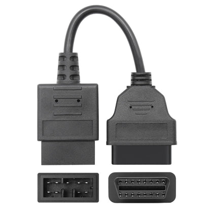 9 Pin to 16 Pin OBDII Diagnostic Cable for Subaru, 9 Pin to 16 Pin