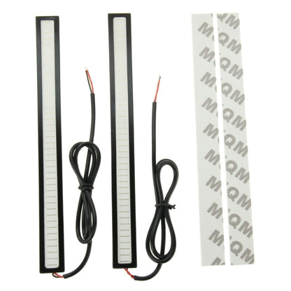 2 PCS 6W*2 DRL LED Light Bar Car Light Source Waterproof Daytime Running Lights, DC 12V, NCD-17BK Blue Light, NCD-17BK ICE Blue Light