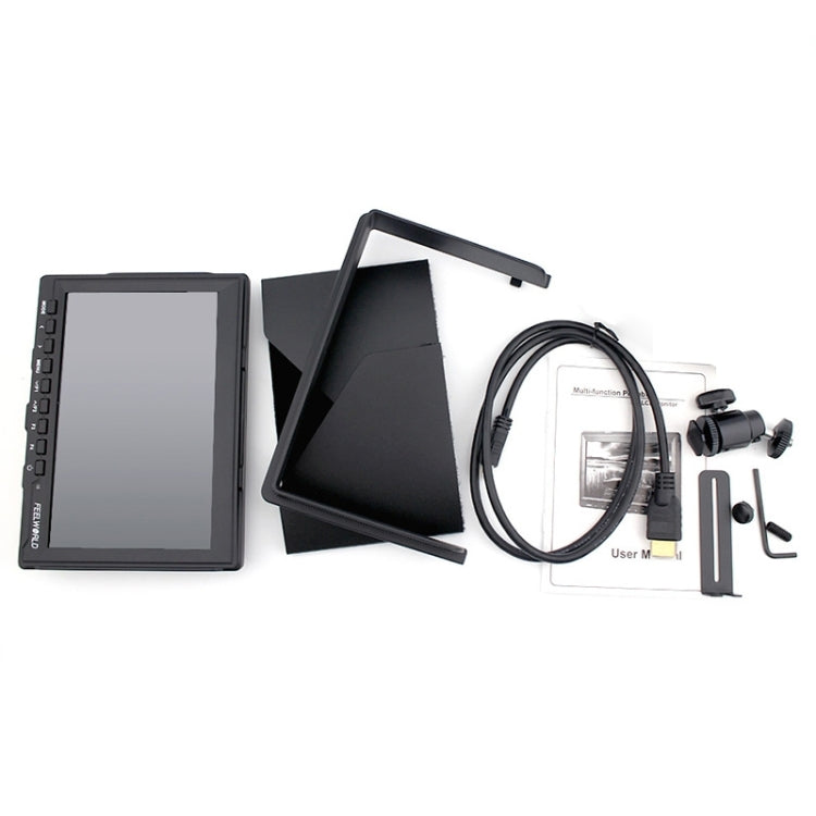 FEELWORLD FW-759 7 inch Slim Design 1280 x 800 Camera Field Monitor HDMI 1080P