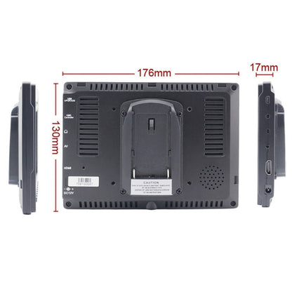 FEELWORLD FW-759 7 inch Slim Design 1280 x 800 Camera Field Monitor HDMI 1080P