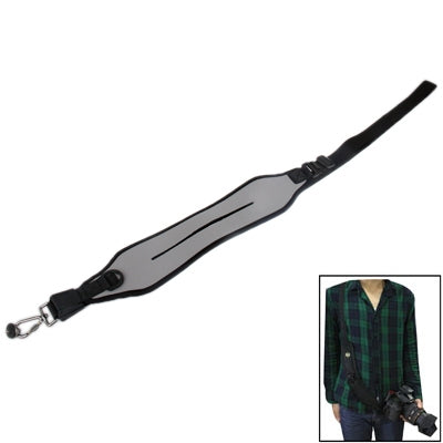 Anti-Slip Elastic Neoprene Quick Sling Strap for Camera, Gray, Deep Green