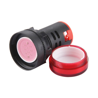 12V AD16-22D / S 22mm LED Signal Indicator Light Lamp, 12V