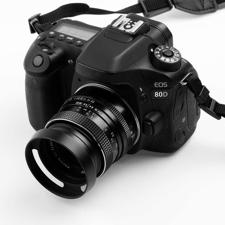 Metal Vented Lens Hood for Lens with 58mm Filter Thread, 58mm