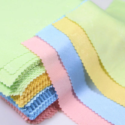 70 PCS Soft Cleaning Cloth for LCD Screen / Glasses/ Mobile Phone Screen, Cleaning Cloth