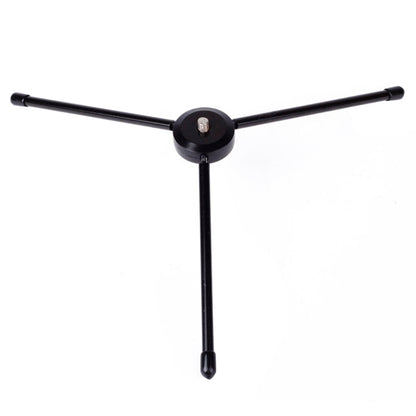Portable Folding Metal Tripod for PULUZ Action Sports Cameras Jaws Flex Clamp Mount for GoPro, Insta360, DJI and Other Action Cameras, Metal Tripod