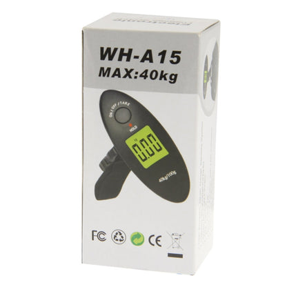 40kg x 100g LCD Electronic Travel Luggage Weight Scale (WH-A15), WH-A15