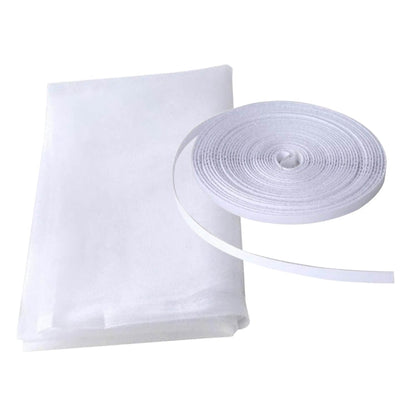 DIY Polyester Fly Screen/ Window Screen Hook and Loop Fastener Mosquito Net, DIY Polyester Fly Net