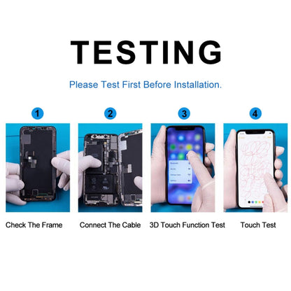 Original LCD Screen for iPhone 6, 3 in 1 for i6 White(Original LCD)