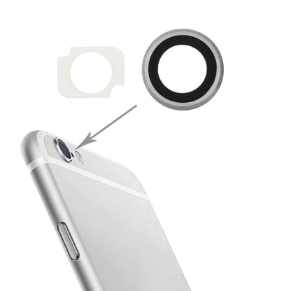 10 Pairs / Set Rear Camera Lens Ring + Flashlight Bracker for iPhone 6 Plus & 6s Plus, Rose Gold, For iPhone 6 Plus