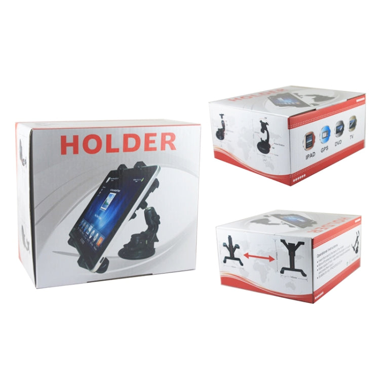 Car Mount Holder Kit Stand For iPad 4，New iPad (iPad 3) / iPad 2 ,iPad ,iPad mini 1 / 2 / 3，Galaxy TAB, DVA-AY