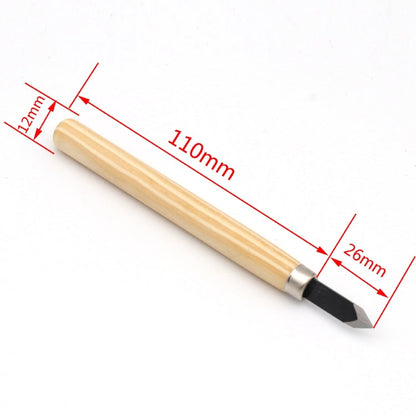 12 PCS / Set Assorted Wood Carving Tools Set with Stainless Steel Blade and Wood Handle, 12 PCS / Set Wood Carving