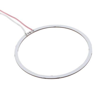 90mm 5W 180LM Angel Eyes Circles Car Headlight COB LED Lights for Vehicles, DC 12-24V, 90mm Red Light, 90mm Blue Light, 90mm  White Light, 90mm Pink Light, 90mm Green Light