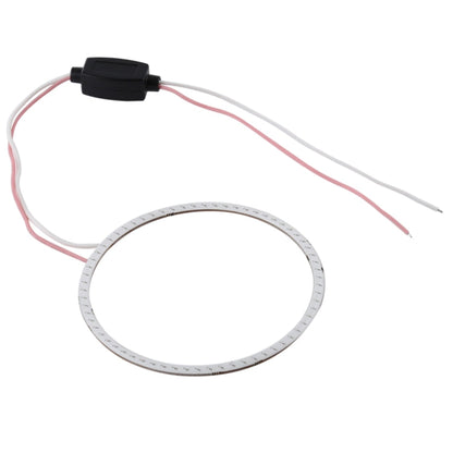 90mm 5W 180LM Angel Eyes Circles Car Headlight COB LED Lights for Vehicles, DC 12-24V, 90mm Red Light, 90mm Blue Light, 90mm  White Light, 90mm Pink Light, 90mm Green Light