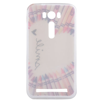 Ultrathin Flowers Pattern Soft TPU Protective Cover Case for Asus Zenfone 2 Laser / ZE500KL 5.0inch, For Zenfone 2 Laser ZE500KL