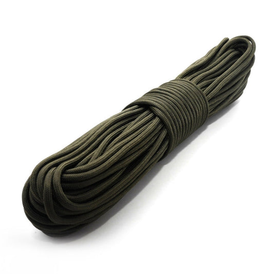 100m 7 Core Durable Army Paratroopers Rope Rescue Survival Tent Rope, 100m 7 Core Army Green, 100m 7 Core Black, 100m 7 Core Coffee, 100m 7 Core Red, 100m 7 Core Yellow