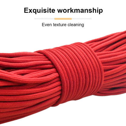 100m 7 Core Durable Army Paratroopers Rope Rescue Survival Tent Rope, 100m 7 Core Army Green, 100m 7 Core Black, 100m 7 Core Coffee, 100m 7 Core Red, 100m 7 Core Yellow