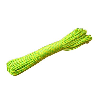 100m 7 Core Durable Army Paratroopers Rope Rescue Survival Tent Rope, 100m 7 Core Army Green, 100m 7 Core Black, 100m 7 Core Coffee, 100m 7 Core Red, 100m 7 Core Yellow