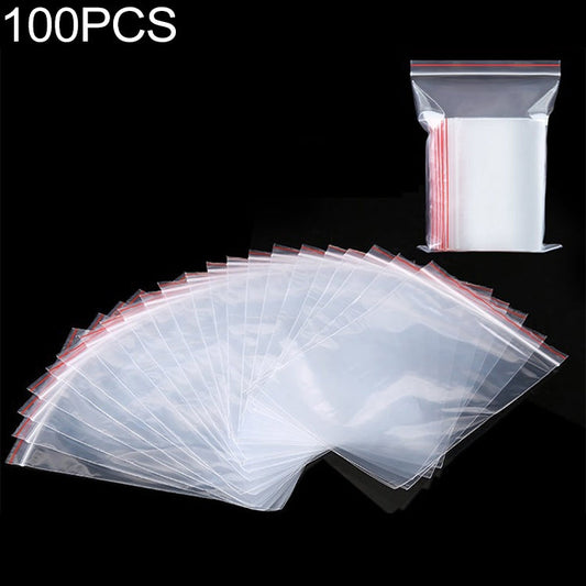 100pcs Self Adhesive Seal High Quality Plastic Opp Bags (12x18cm), 12x18cm