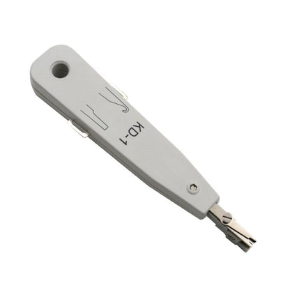RJ45 / RJ12 / RJ11 Network BT Telephone Socket Multi Punch Insertion Tool(White)