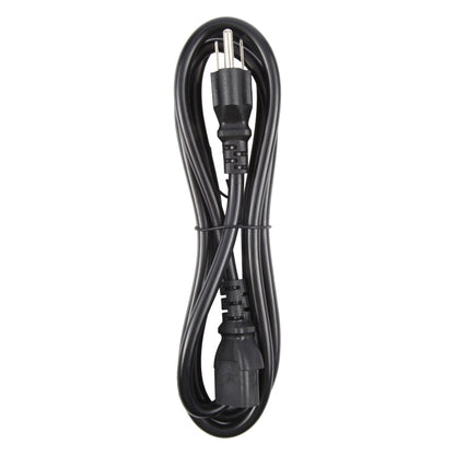 Universal US 3 Prong AC Power Cords for Desktop Computer Printer Monitor Plug, Length:1.5m, 1.5m