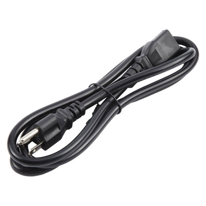 Universal US 3 Prong AC Power Cords for Desktop Computer Printer Monitor Plug, Length: 1.8m, 1.8m