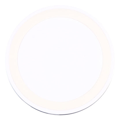 Universal QI Standard Round Wireless Charging Pad (White + Red), White, Black + White, Black + Orange, White + Black, Black + Blue, Black + Red, Grey+Black, White + Red