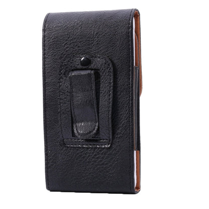 Litchi Texture Vertical Style Waist Bag for iPhone 6s Plus / iPhone 6 Plus & Galaxy Note 8 / Note 5 / Note 4 / Note III / S6 Edge Plus