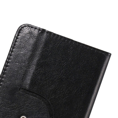 5.3-5.5 Inch Universal Crazy Horse Texture 360 Degree Rotating Carry Case with Holder & Card Slots for Galaxy Note I / II / III / IV
