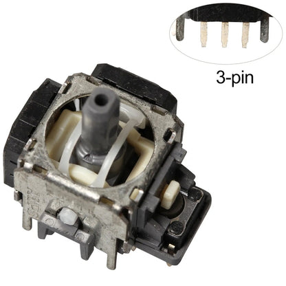 3-pin 3D Analog Joystick Module Replacement for Sony PS3 Controller, 3-pin 3D Analog Joystick