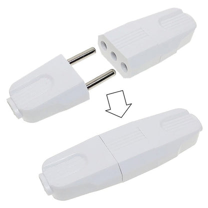 EU Plug Female AC Wall Universal Travel Power Socket Plug Adaptor, EU Plug Female