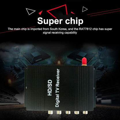 High Speed ISDB-T Mobile Digital Car TV Receiver, Suit for Brazil / Peru / Chile etc. South America Market