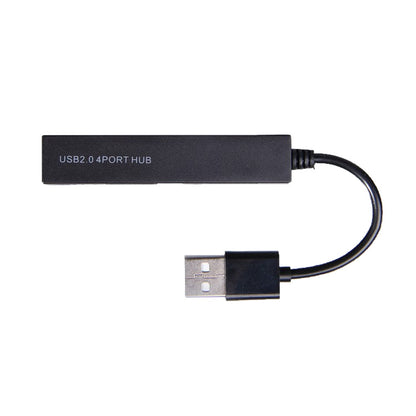 High Speed 4-Port USB 2.0 HUB, USB Splitter(Black)