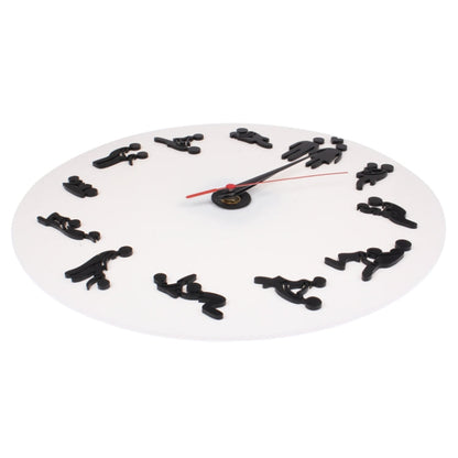 Sex Position Clock / Novelty Wall Clock Adult Clock, Sex Position Clock