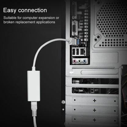 USB 2.0 Ethernet Adapter for Tablet PC / Android TV, Length: 20cm
