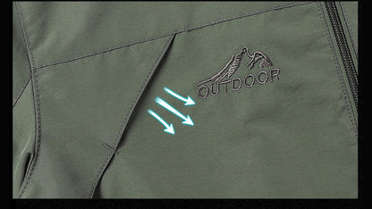 Men’s Waterproof Windbreaker Jacket with Hood – Outdoor & Casual Smart