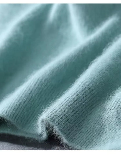 Men’s Short-Sleeve Knit Sweater - Cashmere-Feel Knit Tee