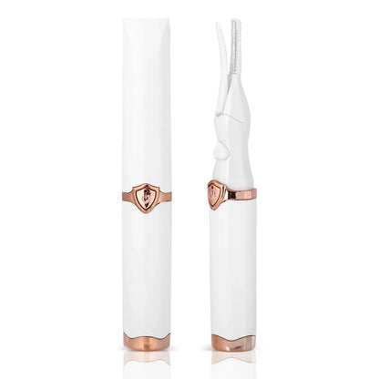 Heated Eyelash Curler 2 Heating Modes Quick Heating Natural Curl Eyelash Curler Long Lasting for Quick Natural Curling