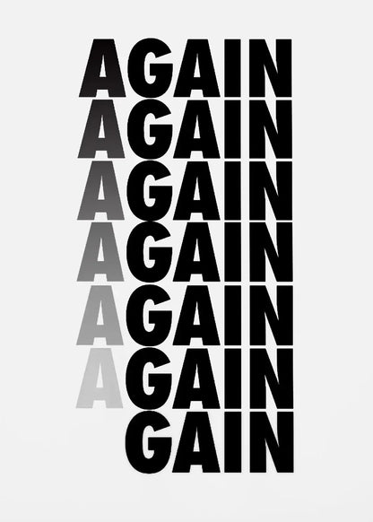 Modern Motivational Quote Posters – Think Outside the Box, Again, Discipline Canvas Prints