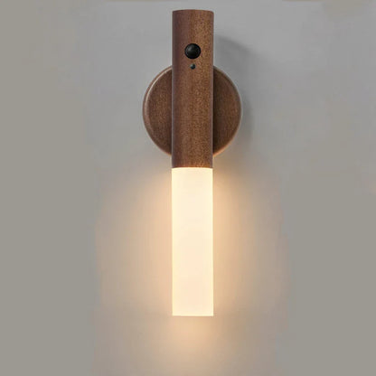 Smart Motion Sensor Night Light – Rechargeable Magnetic LED Wall Lamp, Wireless Modern Lighting for Hallway, Bedroom, Stairs & Cabinets