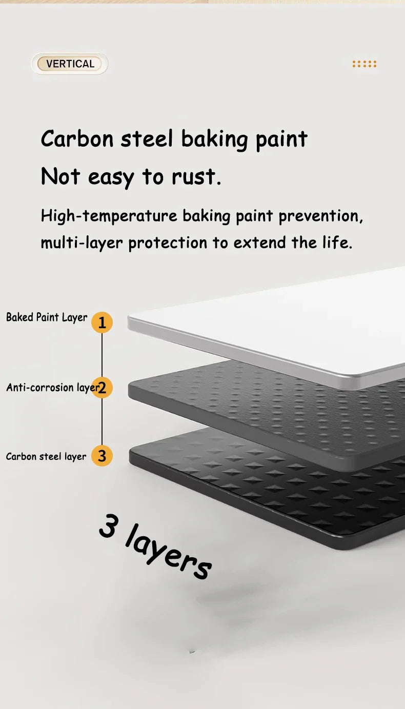 Telescopic Under Desk Cable Management Tray – Metal Under Table Storage Rack for Home Office, Router & Power Strip Organizer