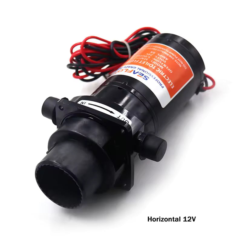 Seaflo 12V Electric Marine Toilet Flush Pump MTP101 SFMTE1-01-R Replacement