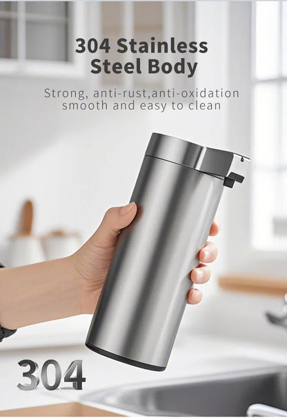 Kitchen Soap Machine Automatic Sensor Out of Hand Sanitizer Smart Electric Body Wash Soap Dispenser 304 Stainless Steel