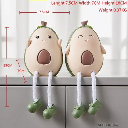 Nordic Cute Resin Hanging Dolls – Sitting Figurine Ornaments